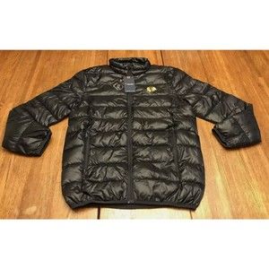 $100 FANATICS CHICAGO BLACKHAWKS NHL HOCKEY PUFFER JACKET BLACK SIZE SMALL